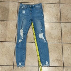 Simple Society Skinny Distressed Jeans